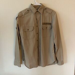 Vintage Khaki Shirt